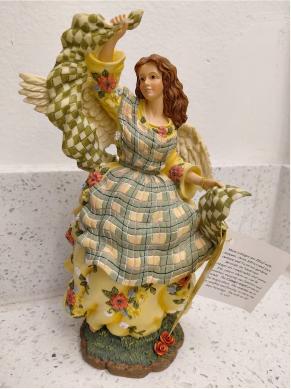 Pipka Earth Angels The Cortage Angel 1996 Limited Edition #1996